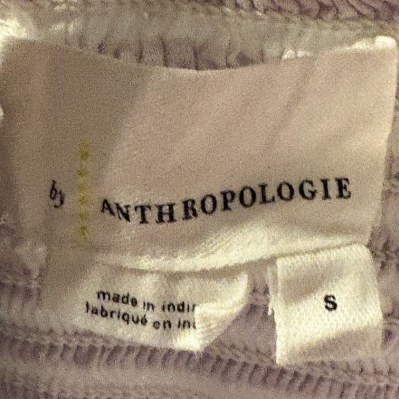 Anthropologie Striped Smocked Bustier Crop Top Size Small - Picture 6 of 7